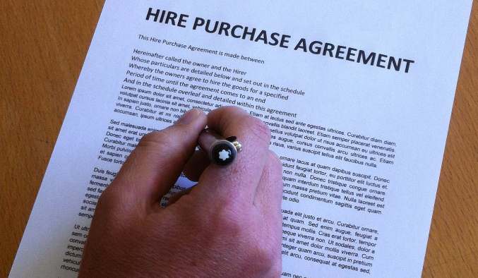 Hire Purchase Agreement Elements Parties Involved Example