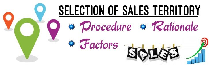 Selection of Sales Territory