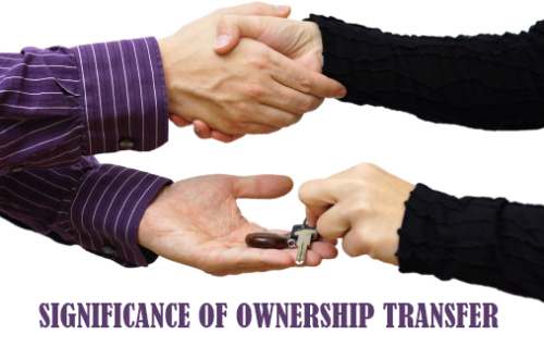 Significance of Ownership Transfer