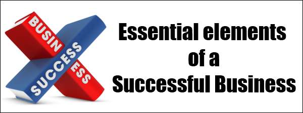 Essential elements of a Successful business