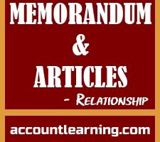 Memorandum and Articles - Relationship
