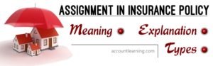 define assignment in insurance