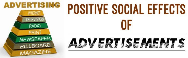 Positive Social Effects of Advertisements