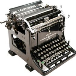 Standard typewriter