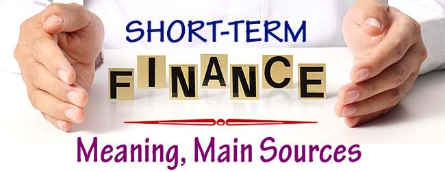 Short-term finance