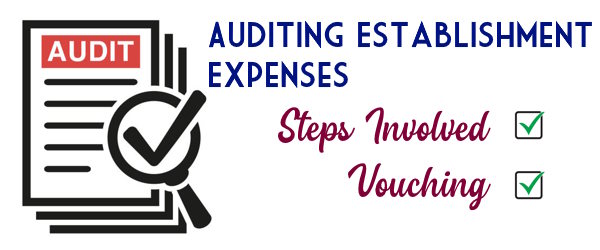 Auditing Establishment Expenses