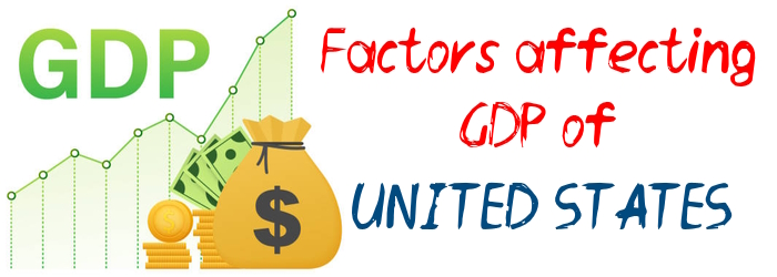 Factors affecting GDP of United States