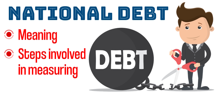 National Debt - Meaning, Steps involved in measuring